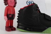 Nike Air Yeezy 2 Black Solar Red