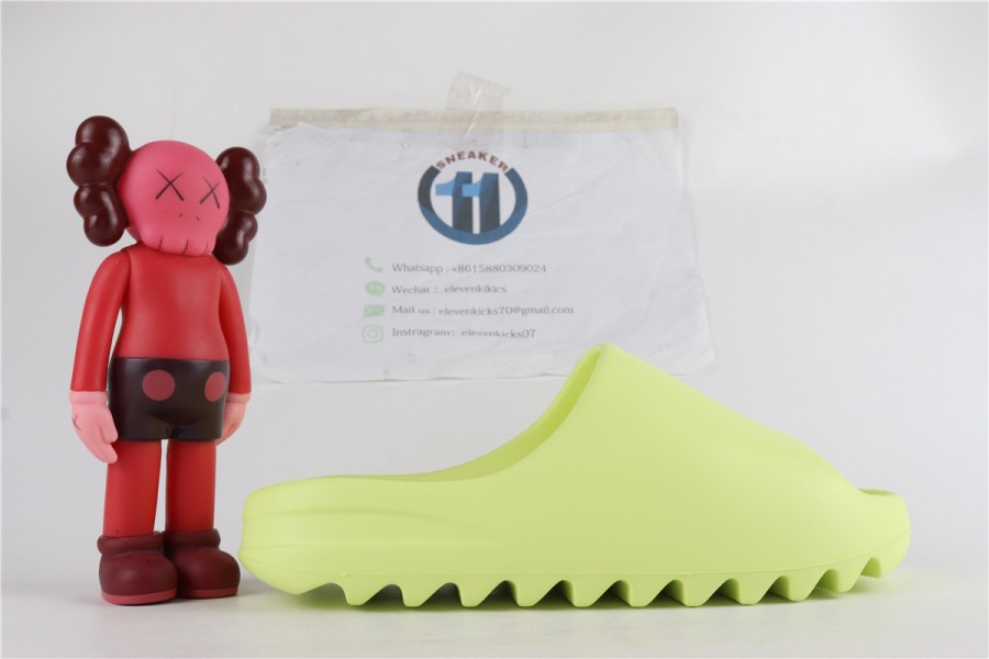 Yeezy Slide Glow Green GX6138