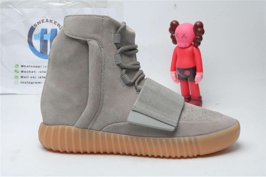 Adidas Yeezy Boost 750 Light Grey Glow In The Dark