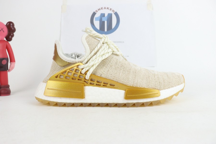 adidas Pharrell NMD HU China Pack Happy (Gold)