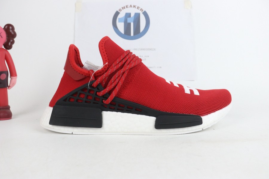 adidas NMD HU Pharrell Human Race Scarlet