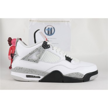 Air Jordan 4  White cement Air Jordan 4  White ...