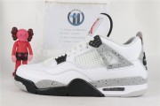 Air Jordan 4  White cement
