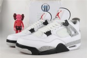 Air Jordan 4  White cement