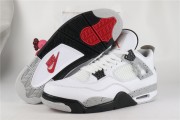 Air Jordan 4  White cement