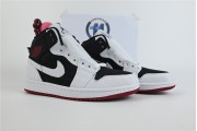 Jordan 1 Mid SE Utility Canvas White Black Gym Red