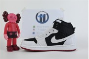 Jordan 1 Mid SE Utility Canvas White Black Gym Red
