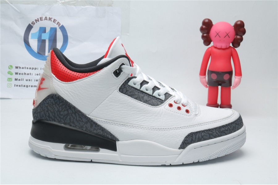 Jordan 3 Retro SE Fire Red Denim (2020)