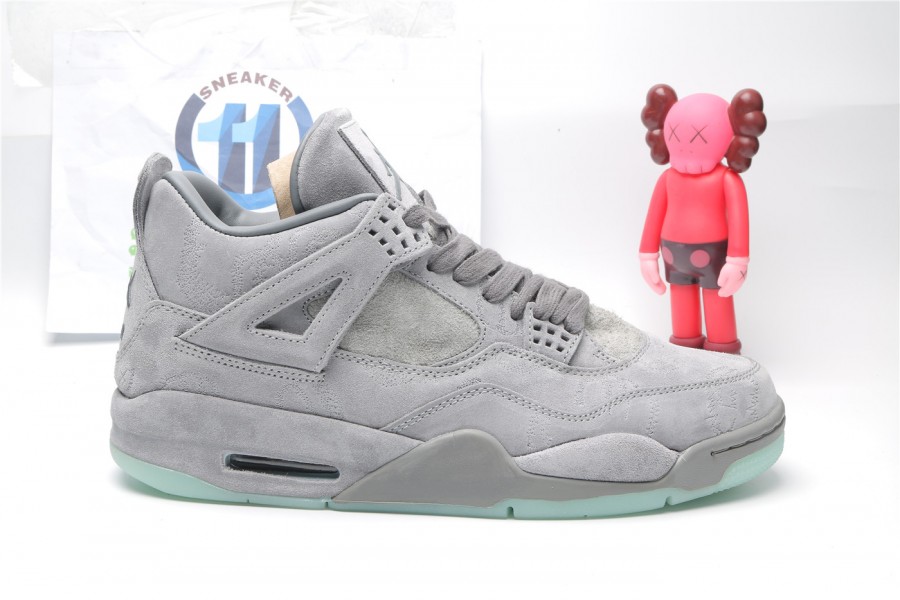 NIKE KAWS X Air Jordan 4 Cool Grey