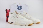 Jordan 4 Retro Levi's White