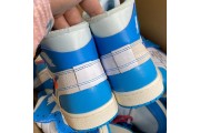 LJR Air Jordan 1 Retro High Off-White university blue