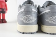 Air Jordan 1 Low Vintage Stealth Grey Men's -