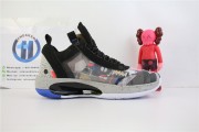 Air Jordan XXXIV Low PF Black White Mint Wave Point