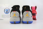 Air Jordan XXXIV Low PF Black White Mint Wave Point
