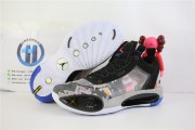 Air Jordan XXXIV Low PF Black White Mint Wave Point