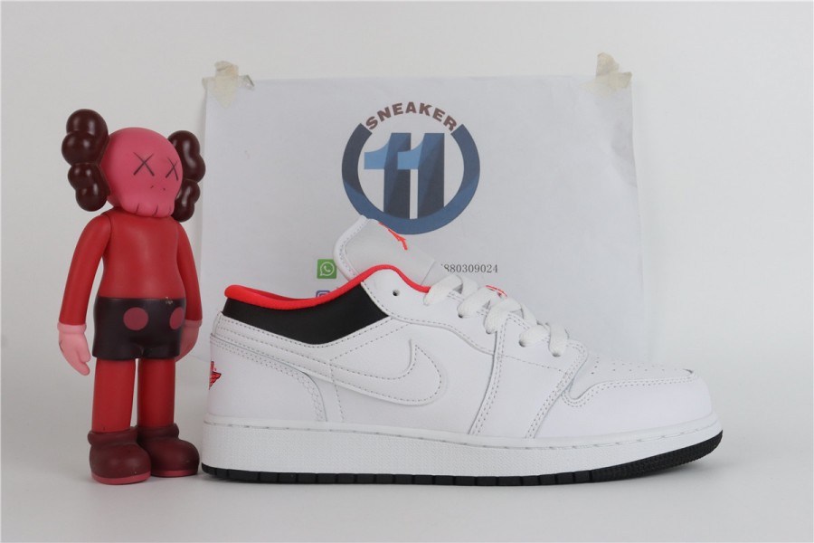 Jordan 1 Low White Black Infrared