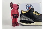 Air Jordan 3 "Black Cement Gold