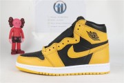 Air Jordan 1 High Retro OG Pollen Black White