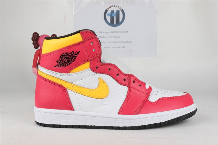 Air Jordan 1 High OG Light Fusion Red