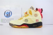Air Jordan 5 Off-White Sail