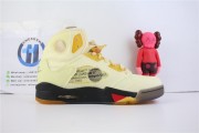 Air Jordan 5 Off-White Sail