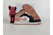 Jordan 1 Mid Light Madder Root (GS)