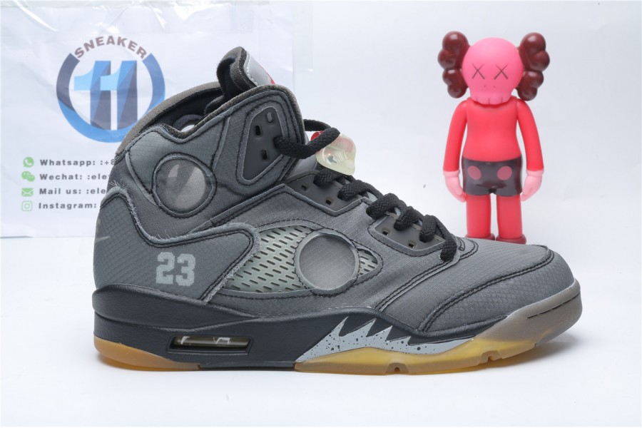 Air Jordan 5 Retro Off-White Black