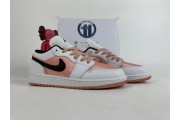 Jordan 1 Low White Light Madder Root (GS)