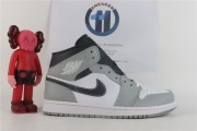 The Air Jordan 1 Mid Receives a "Light Smoke Grey" Colorway
