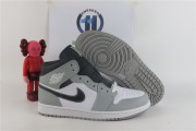 The Air Jordan 1 Mid Receives a "Light Smoke Grey" Colorway