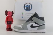 The Air Jordan 1 Mid Receives a "Light Smoke Grey" Colorway