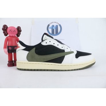 Travis Scott x Air Jordan 1 Low OG Olive Travis Scott x Air J...