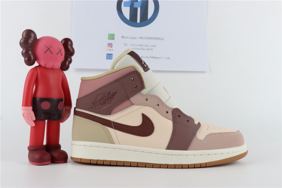 Jordan 1 Mid SE Dark Pony Smoky Mauve