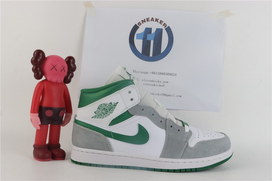 Jordan 1 Mid SE Grey Green