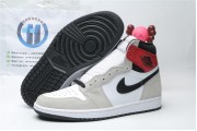 Jordan 1 Retro High Light Smoke Grey