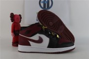 Jordan 1 Mid SE Black Dark Beetroot