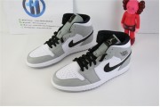 Jordan 1 Mid Light Smoke Grey