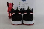 Jordan 1 Low Black White Gym Red