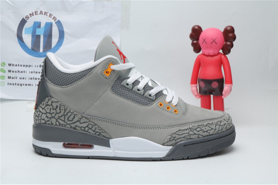 Jordan 3 Retro Cool Grey