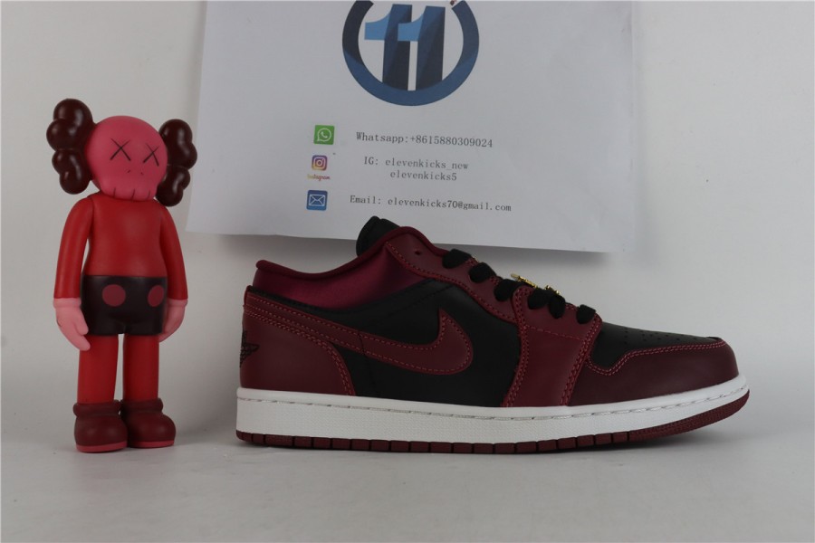 Jordan 1 Low Dark Beetroot Black