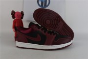 Jordan 1 Low Dark Beetroot Black