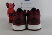 Jordan 1 Low Dark Beetroot Black