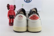 Travis Scott x Fragment x Air Jordan 1 Low  Rerverse Mocha