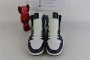 Jordan 1 Mid White Metallic Gold Obsidian