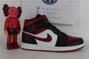Jordan 1 Mid Bred Toe