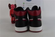 Jordan 1 Mid Bred Toe
