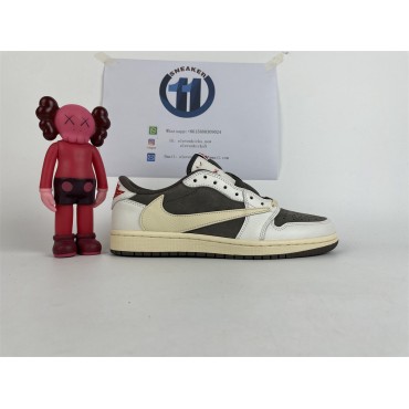 Updated Travis Scott x Air Jordan 1 Low Reverse Mocha Updated Travis Scott...