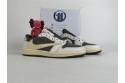 Updated Travis Scott x Air Jordan 1 Low Reverse Mocha