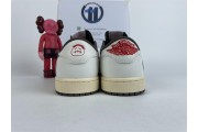 Updated Travis Scott x Air Jordan 1 Low Reverse Mocha