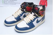 Jordan 1 Retro High Union Los Angeles Blue Toe